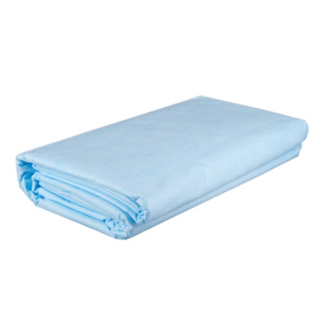 Простыня 70*200 пачка SMS 12 Выбор голубой 20 шт